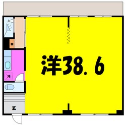 ひいらぎマンションNo.5（前橋市箱田町）の物件間取画像